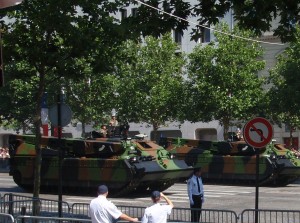Bastille Parade - tanks Bastille Parade - tanks