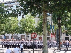 Bastille Parade - troop