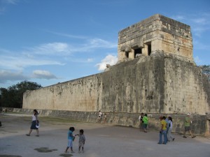 Chichen Itza wall Chichen Itza Great Ball Court Wall