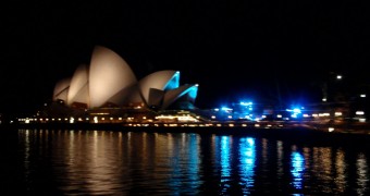 Sydney Opera House at night