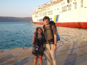 Crossing the Aegean Sea from Chania to Athens - Greece