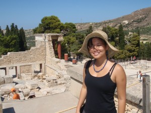 Knossos Palace Crete Greece