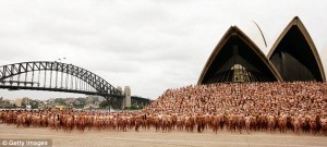 Spencer Tunick - Sydney Opera House