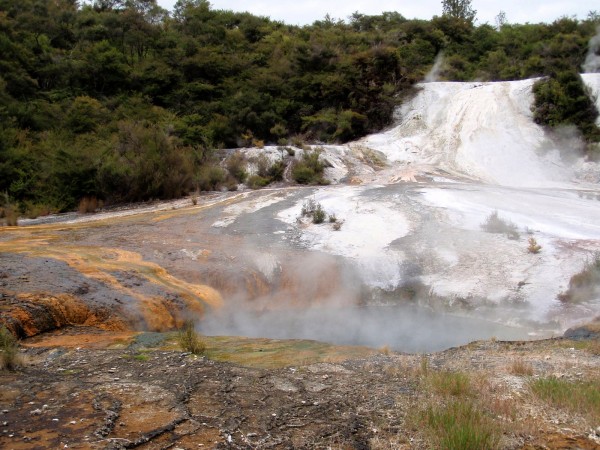 Hochstetter Pool, once was a geyser