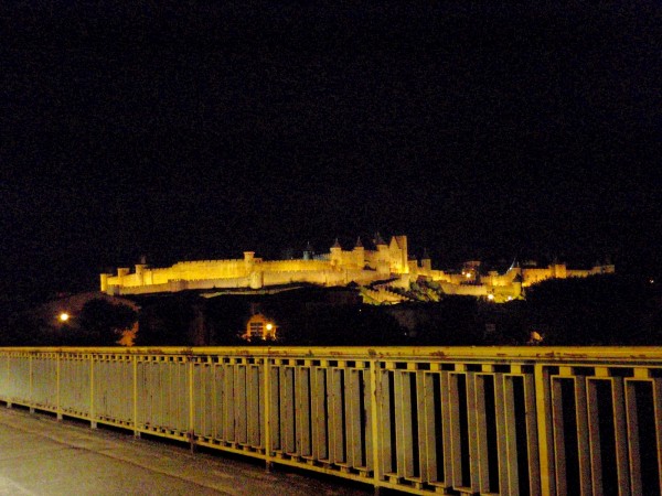 Carcassonne Fortress as we drove by