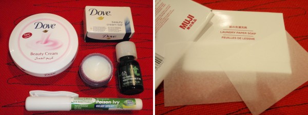 Skin friendly items from my stash