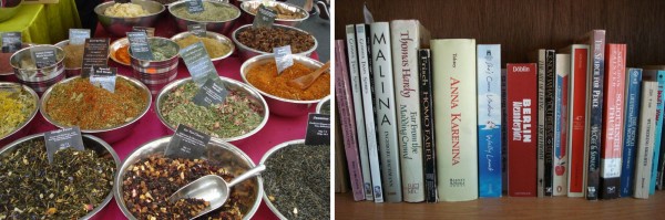Solo Female Traveler - Tea of the world and Travel books
