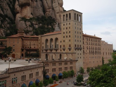 Monastery in Montserrat - Near Barcelona - Spain Monastery in Montserrat (near Barcelona). Photo by Vagabond Quest.