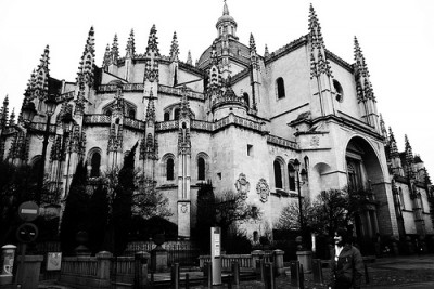 Segovia Cathedral, Spain. Â© Over Yonderlust.