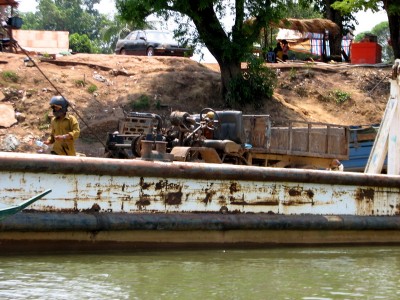 Top Modes of Transportation - Homemade Truck On Raft Combining #1 and #2: Homemade truck on raft!! © BikeandBoots