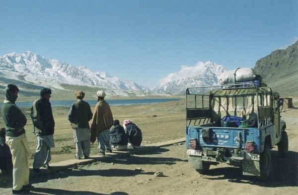 Open-air Jeep in Hindu Kush. Â© Wandering Earl