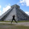 Ashley Jumping - Chichen Itza - Mexico - thumbnail
