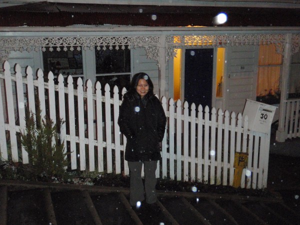 The world steepest residential street, Baldwin Street in Dunedin, New Zealand