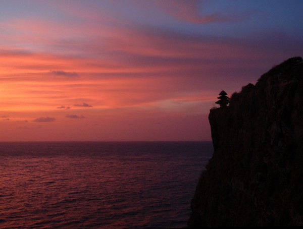 Sunset at Uluwatu, Bali Island, Indonesia