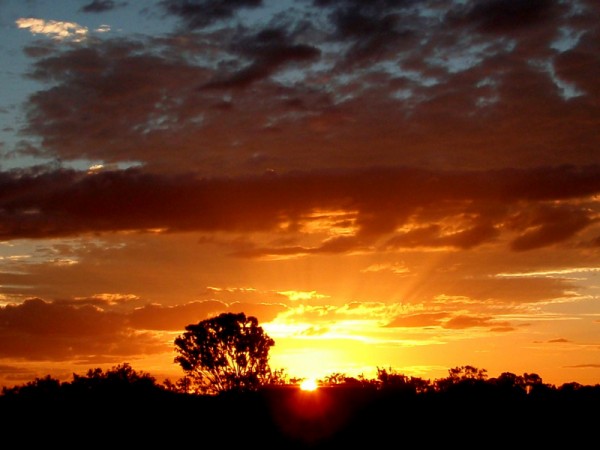 Sunset in Queensland Australia