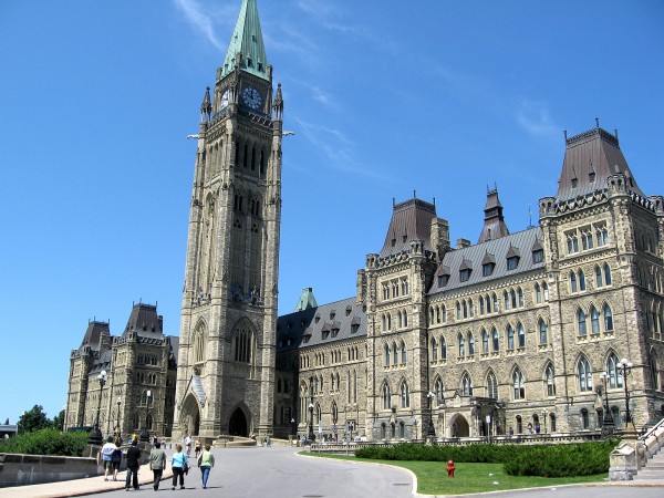 Parliament House in Ottawa, Canada