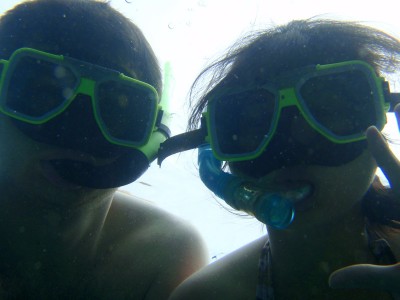 Fiji - Snorkeling in sea lice soup