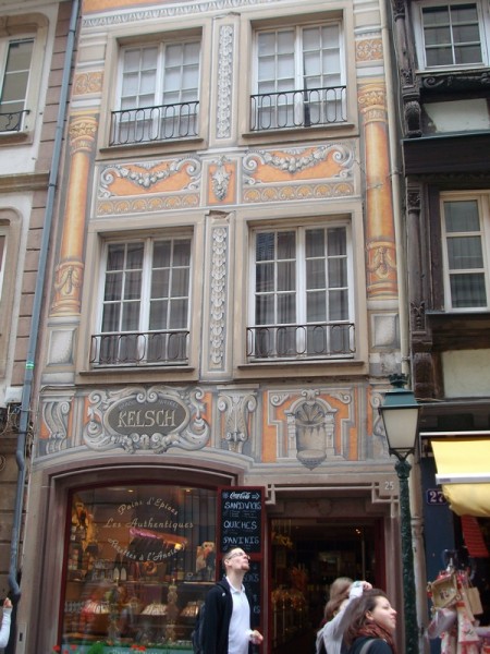 France by Grounded Traveler - Painted facade in Strasbourg