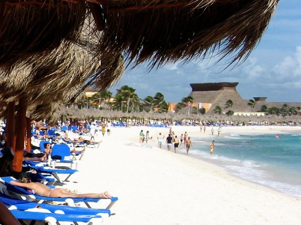 Mexico by Vagabond Quest - Just relaxing on the beach of Playa del Carmen