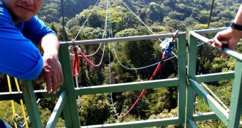 Fly Like Superman and Swing Like Tarzan in Costa Rica! Tarzan swing guide in Monteverde, Costa Rica