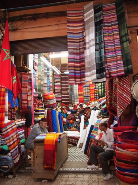 The Souk - Medina Quarter of Marrakech, Morocco