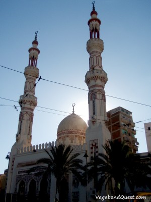 A mosque in Alexandria, Egypt