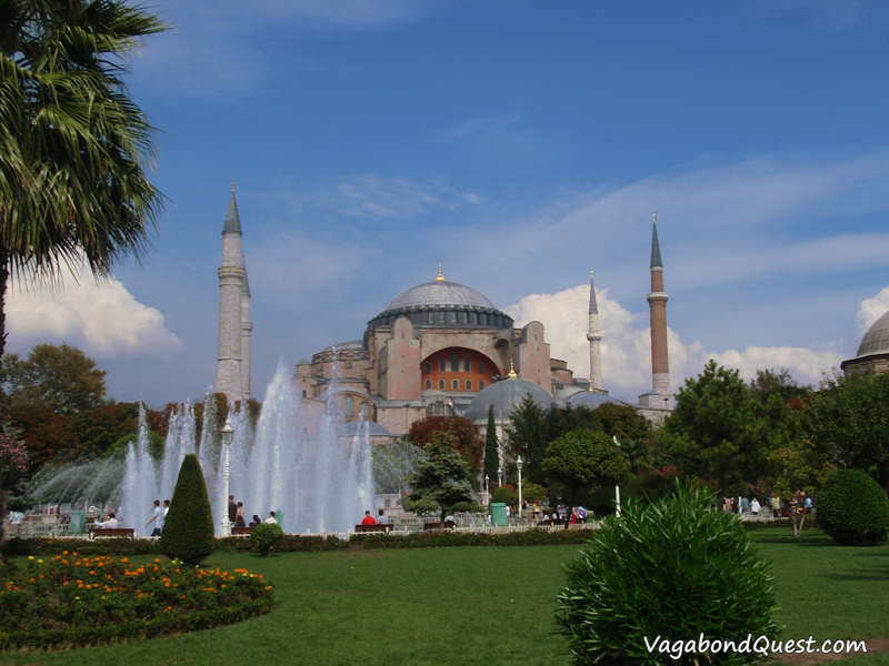 The Hagia Sophia in Istanbul: