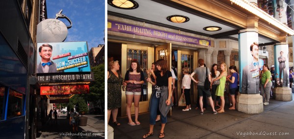 Broadway musical - How to Succeed in Business Without Really Trying - Daniel Radcliffe Broadway musical - How to Succeed in Business Without Really Trying - Daniel Radcliffe