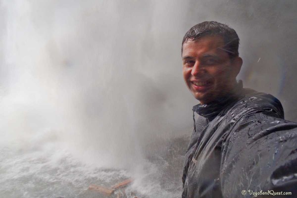 Ryan behind Moul Falls