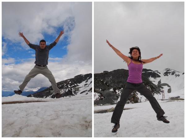 Canada BC Whistler Blackcomb jump